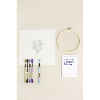 Sada na vyšívání DMC Vázané kvítí