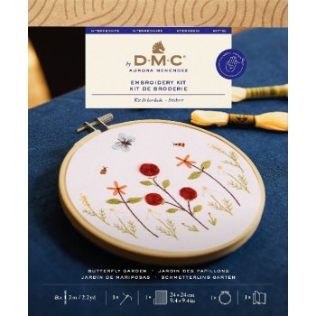 Sada na vyšívání DMC Zahradní kvítí