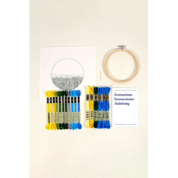 Sada na vyšívání DMC Slunečnicové pole