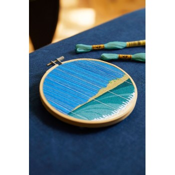 Sada na vyšívání DMC Déšť nad oceánem