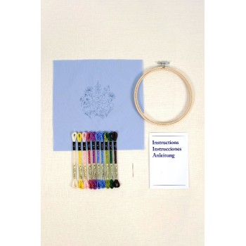 Sada na vyšívání DMC Anglická zahrada