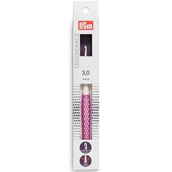 Pletací háček 3,00 mm ergonomický PRYM ergonomics