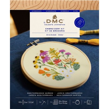 Sada na vyšívání DMC Středozemní zahrada