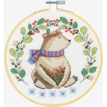 Sada na vyšívání DMC Roztomilý medvídek