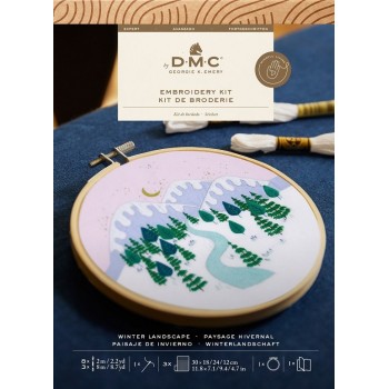 Sada na vyšívání DMC Zimní krajina