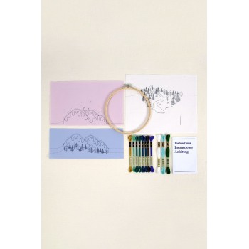 Sada na vyšívání DMC Zimní krajina