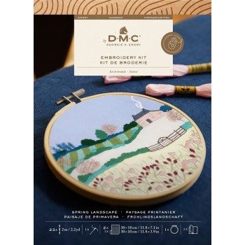 Sada na vyšívání DMC Jarní krajina