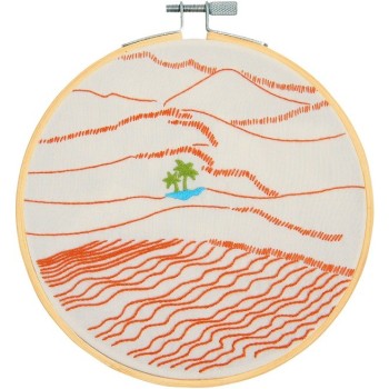 Sada na vyšívání DMC Oáza