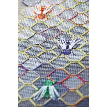 Publikace A4 s 59 stranami vyšívacích předloh DMC 12 projektů od desig