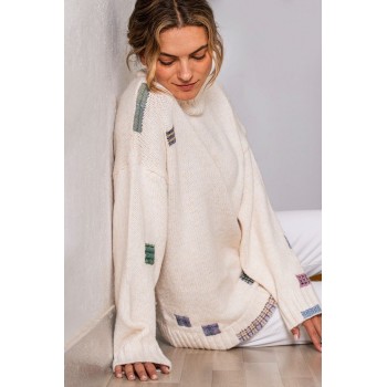 Mini tkalcovský stav na upcyklaci oblečení DMC, upcycling