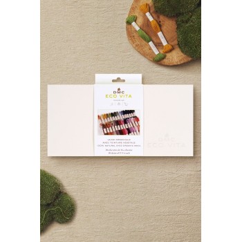 Sběratelský box se 30 organickými vlněnými přízemi DMC Eco Vita 360