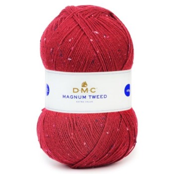 DMC Magnum Tweed 400g, tvídová příze na pletení a háčkování