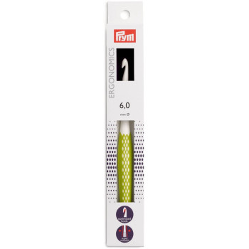 Pletací háček 6,00 mm ergonomický PRYM ergonomics