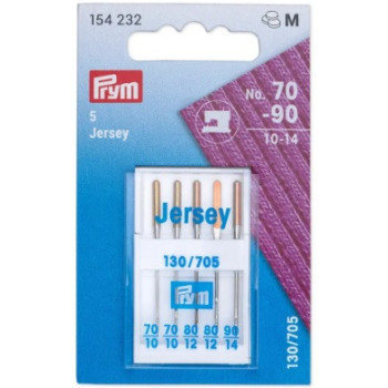 Jehly do šicího stroje, na žerzej 70-90 PRYM