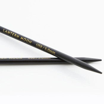 Ebenové kruhové jehlice KnitPro Lantern Moon délka 60 cm