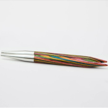 Dřevěné výměnné kruhové jehlice KnitPro Symfonie délka 10 cm