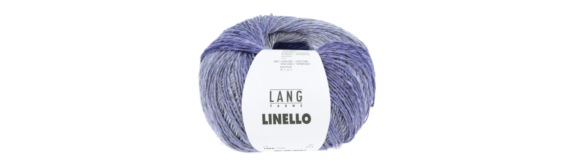 LANG YARNS Linello – přírodní letní příze s barevnými přechody