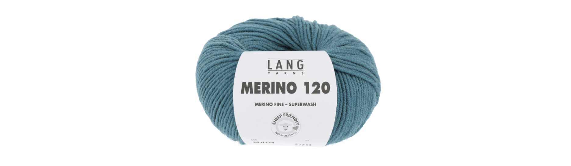 LANG YARNS Merino 120 – jemná 100% merino vlna superwash